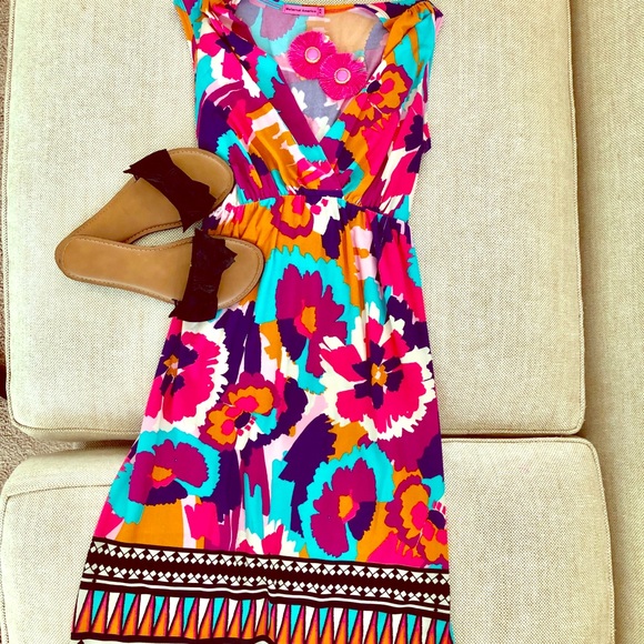 Maternal America Dresses & Skirts - Maternal America dress XS tie back Maternal America Dresses & Skirts - Maternal America dress XS tie back